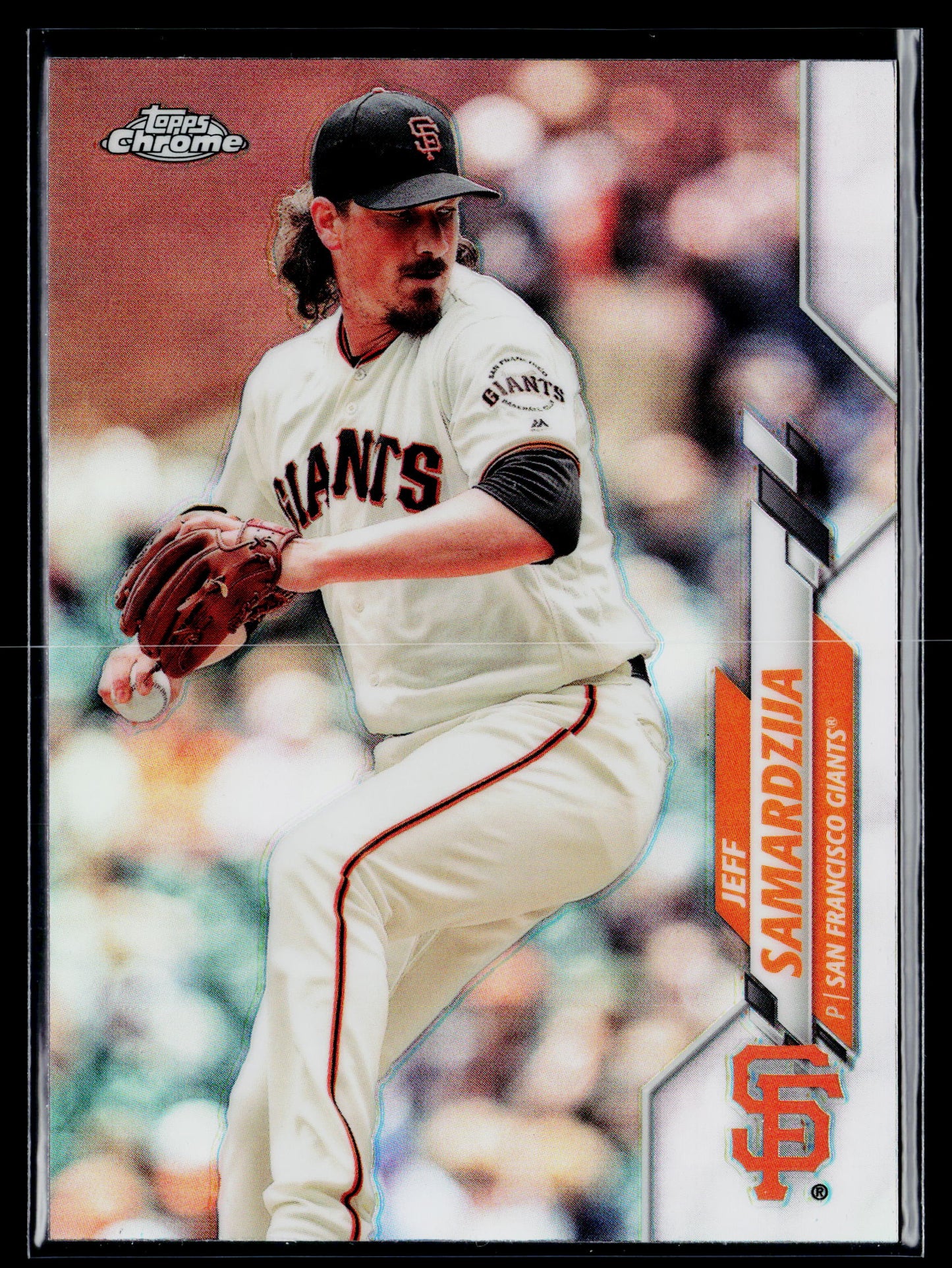 2020 Topps Chrome Jeff Samardzija Refractor #197