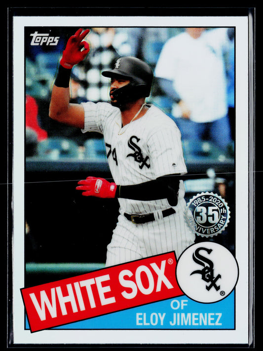 2020 Topps Chrome Eloy Jimenez 1985 Topps Baseball #85TC-11
