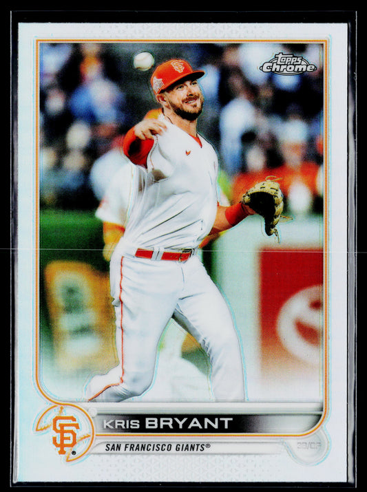 2022 Topps Chrome Kris Bryant Refractor #9