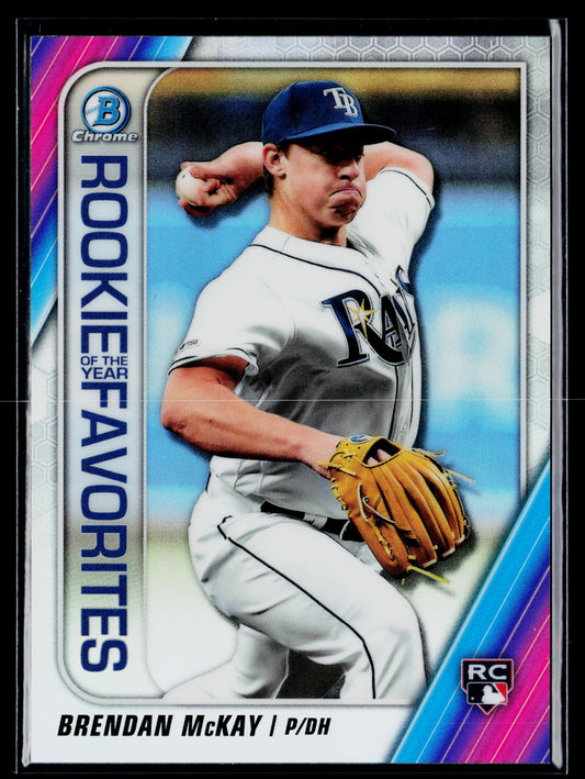 2020 Bowman Brendan McKay Chrome Rookie of the Year Favorites #ROYF-BM
