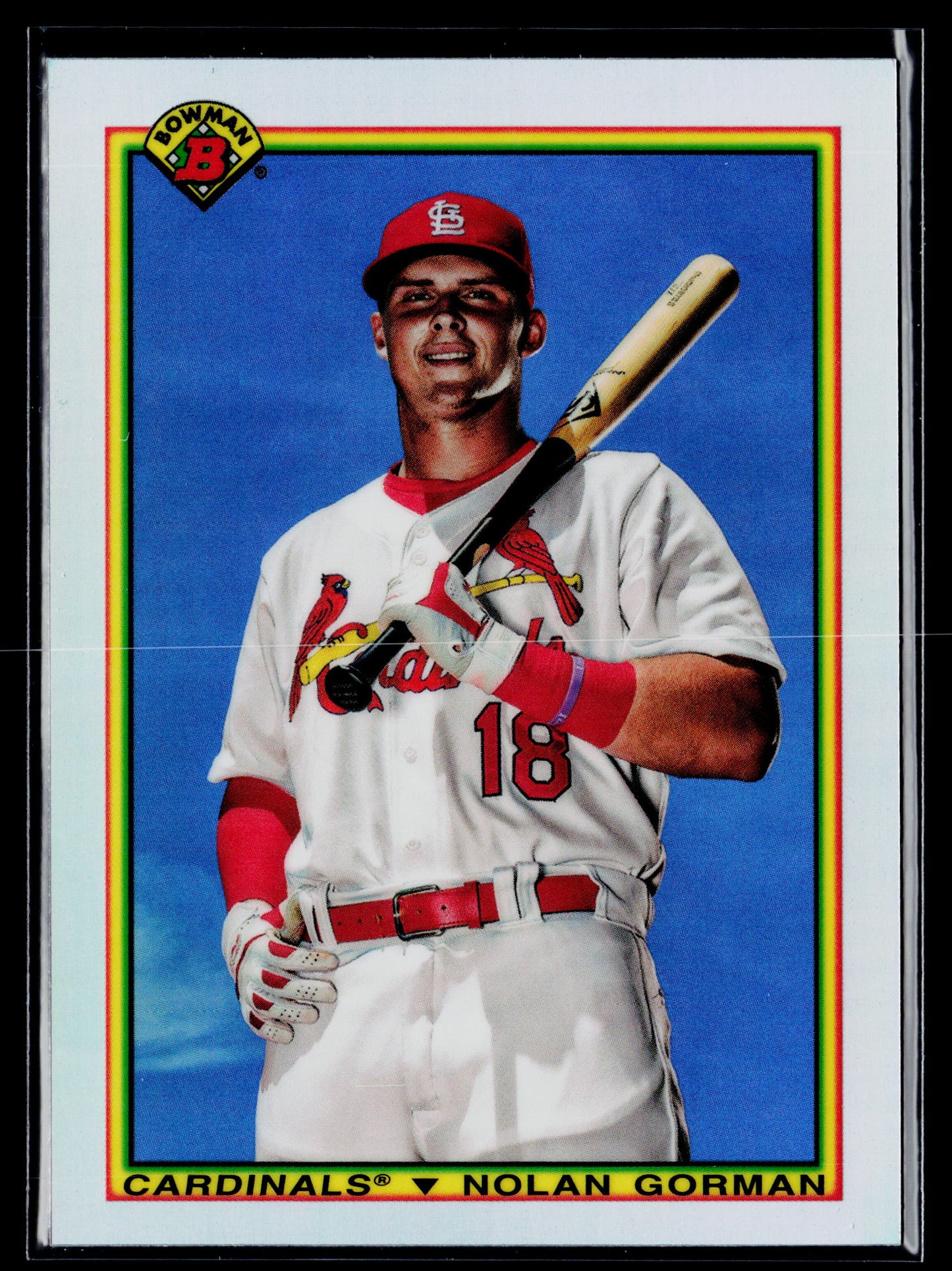 2020 Bowman Nolan Gorman 1990 Bowman #90B-NG