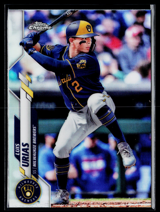 2020 Topps Chrome Luis Urias Refractor #169
