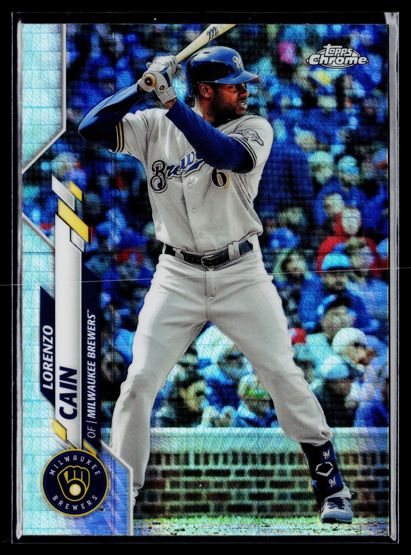 2020 Topps Chrome Lorenzo Cain Prism Refractor #153
