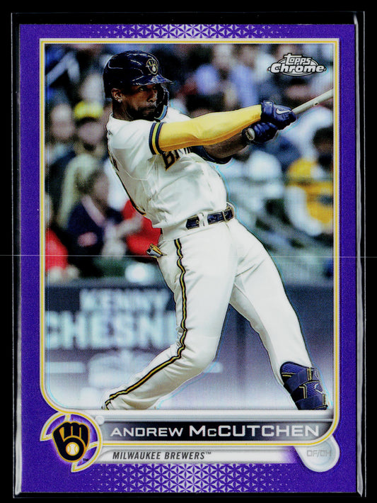 2022 Topps Chrome Update Andrew McCutchen Purple #USC167