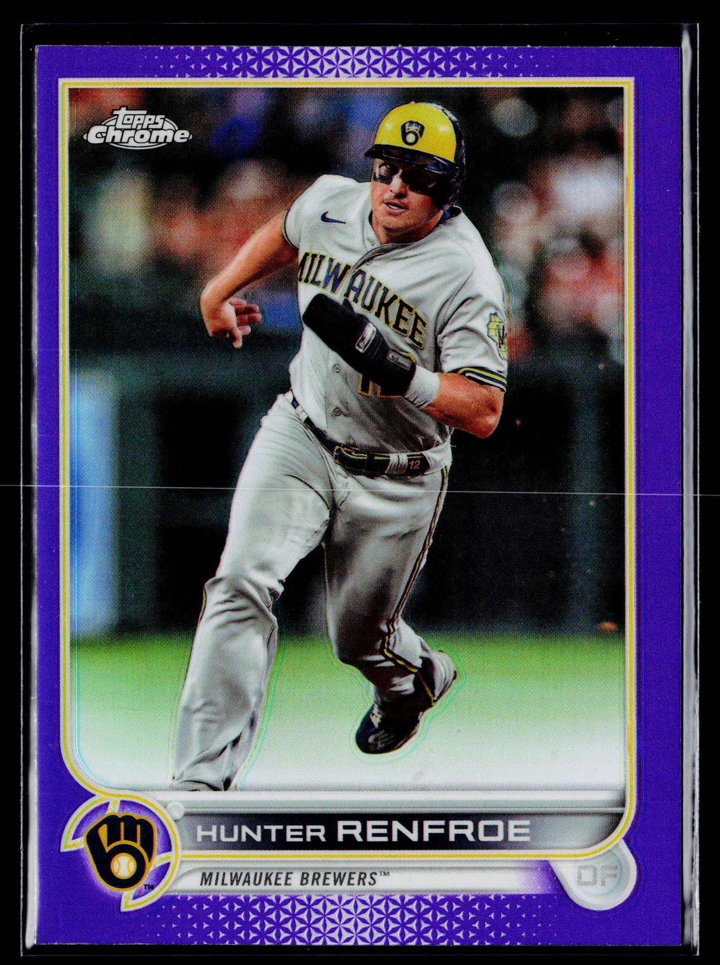 2022 Topps Chrome Update Hunter Renfroe Purple #USC163