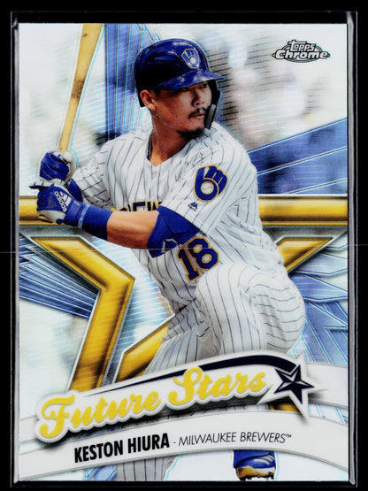 2020 Topps Chrome Keston Hiura Future Stars #FS-15