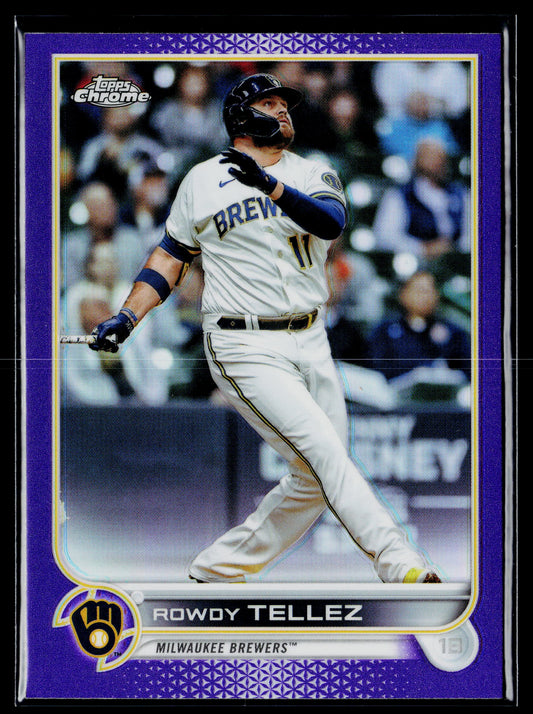 2022 Topps Chrome Update Rowdy Tellez Purple #USC86