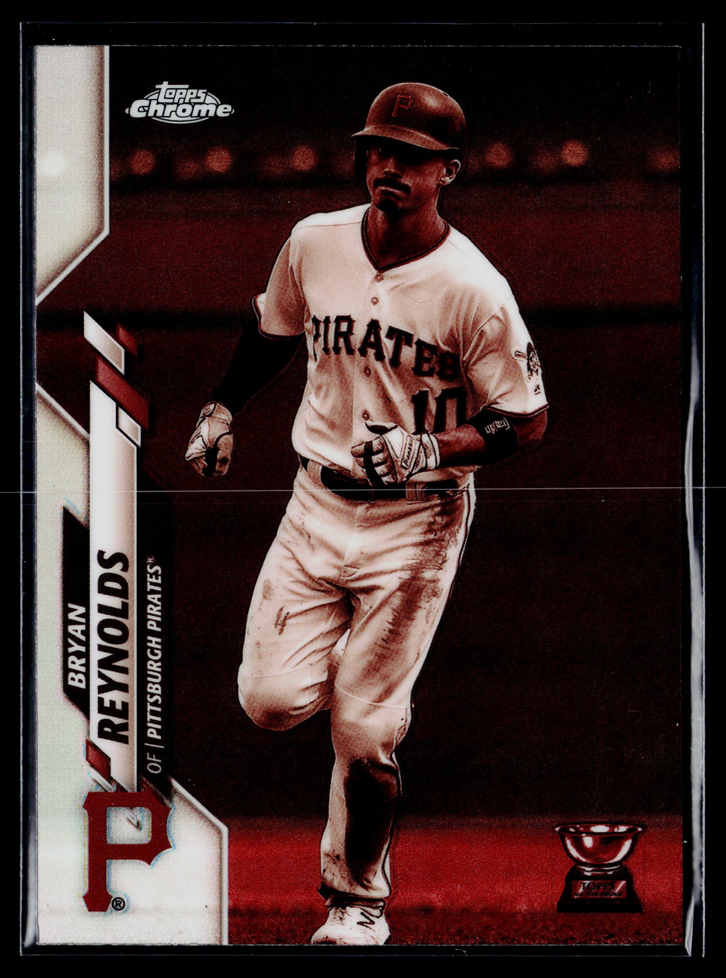 2020 Topps Chrome Bryan Reynolds Sepia Refractor #17