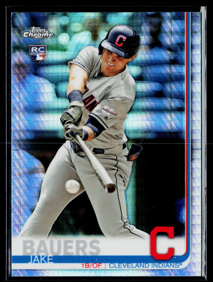 2019 Topps Chrome Jake Bauers Rookie Prism Refractor #71