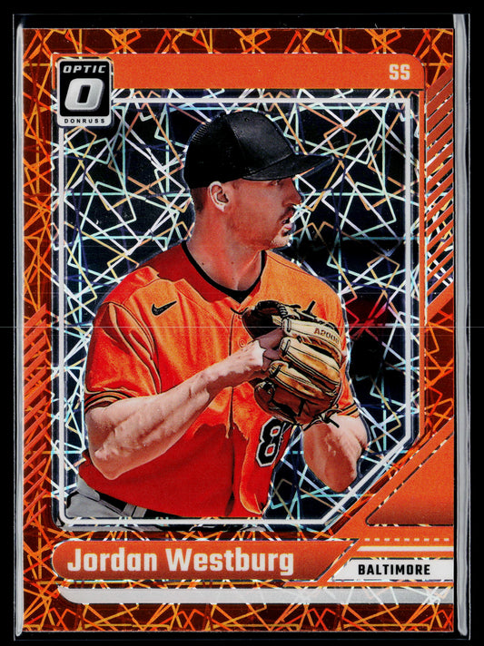 2024 Donruss Jordan Westburg Optic Orange Velocity Prizms #57