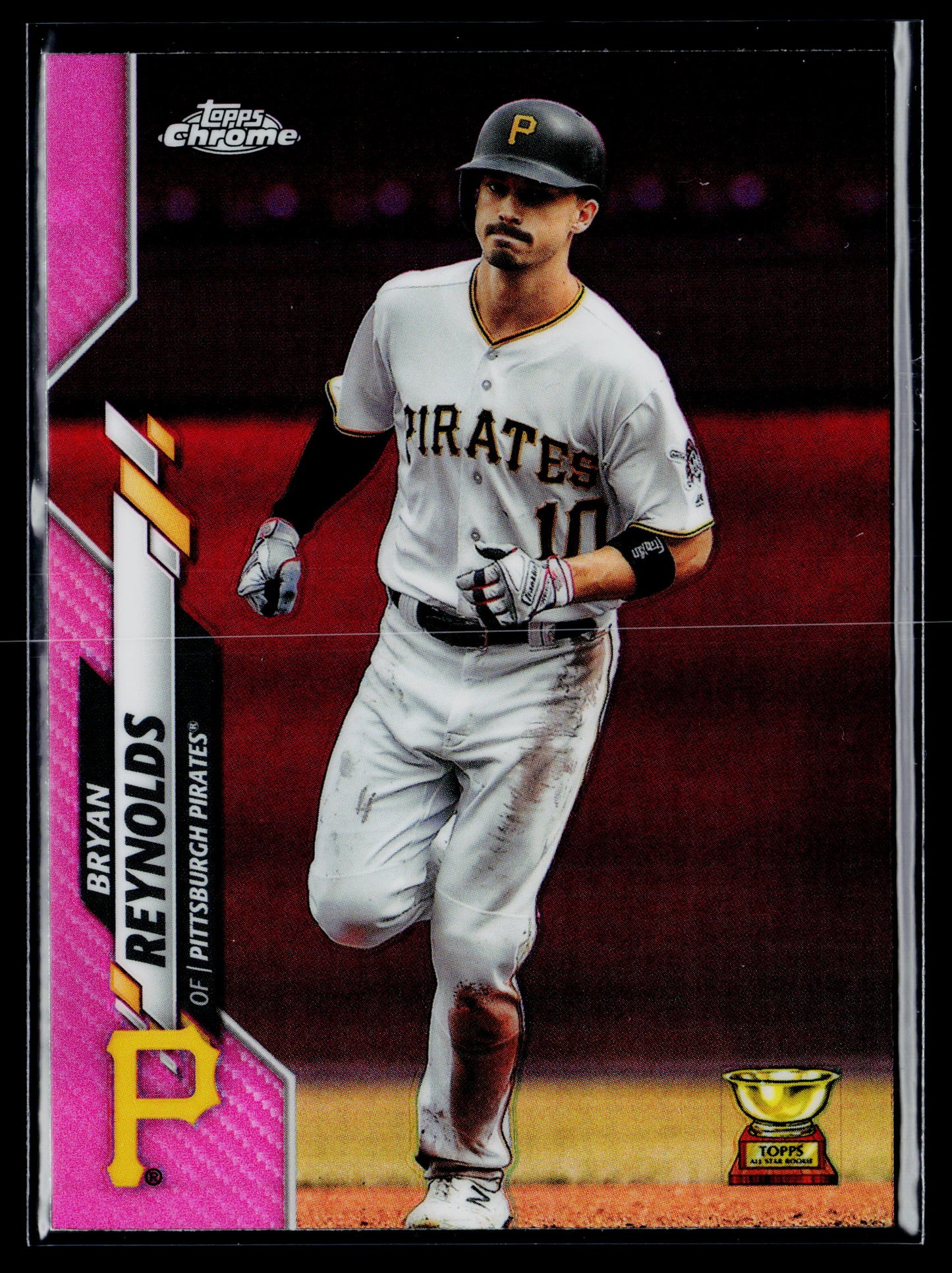 2020 Topps Chrome Bryan Reynolds Pink Refractor #17