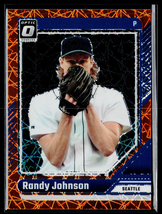 2024 Donruss Randy Johnson Optic Orange Velocity Prizms #66