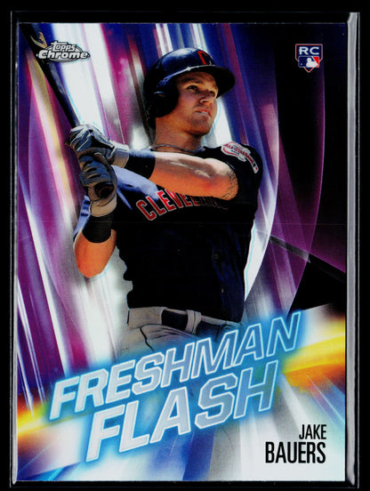2019 Topps Chrome Jake Bauers Freshman Flash #FF-5