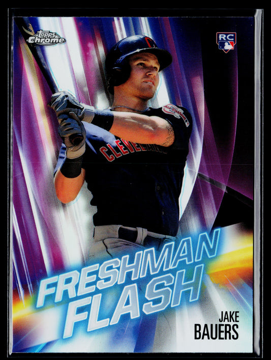 2019 Topps Chrome Jake Bauers Freshman Flash #FF-5