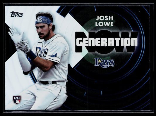 2022 Topps Update Josh Lowe Generation Now #GN-85