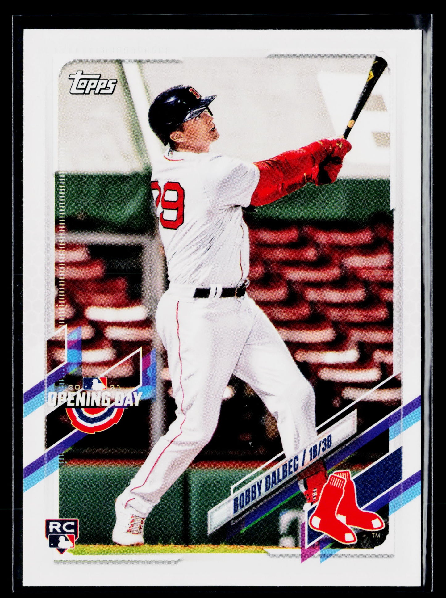 2021 Topps Opening Day Bobby Dalbec Rookie #187