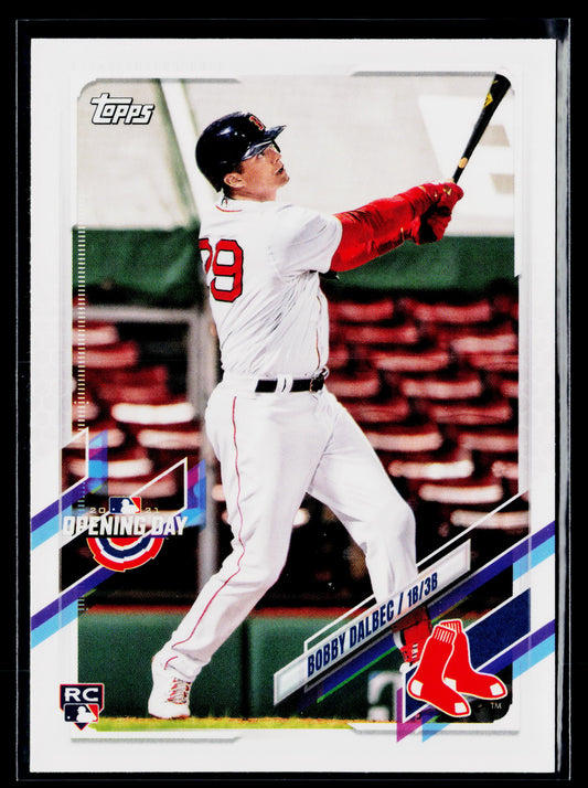 2021 Topps Opening Day Bobby Dalbec Rookie #187