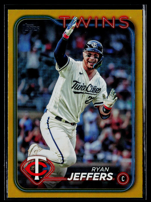 2024 Topps Ryan Jeffers Gold Foil #344