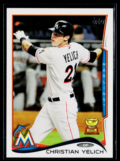 2014 Topps Christian Yelich #358