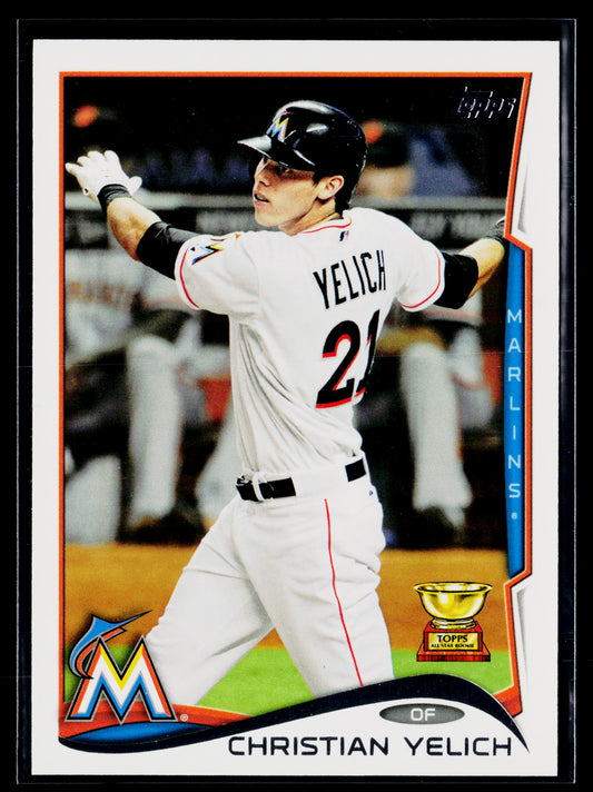 2014 Topps Christian Yelich #358