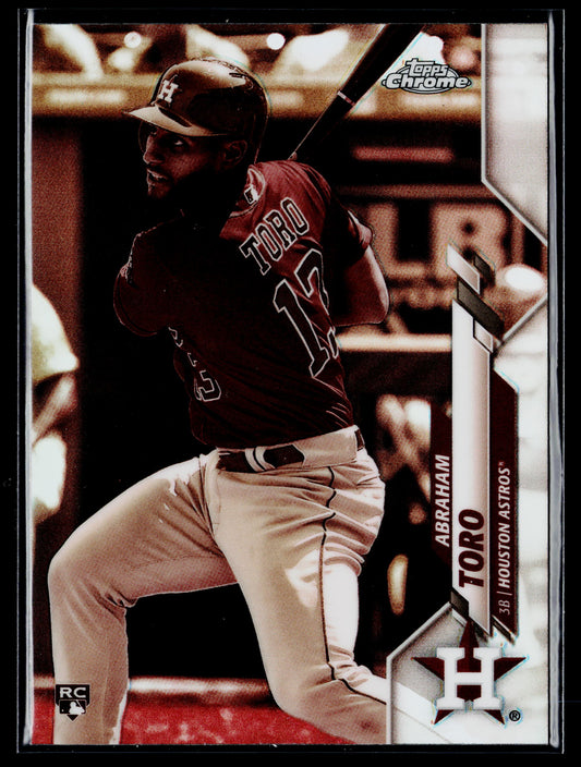 2020 Topps Chrome Abraham Toro Rookie Sepia Refractor #56