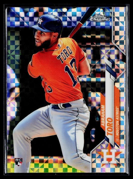 2020 Topps Chrome Abraham Toro Rookie X-Fractor Refractor #56