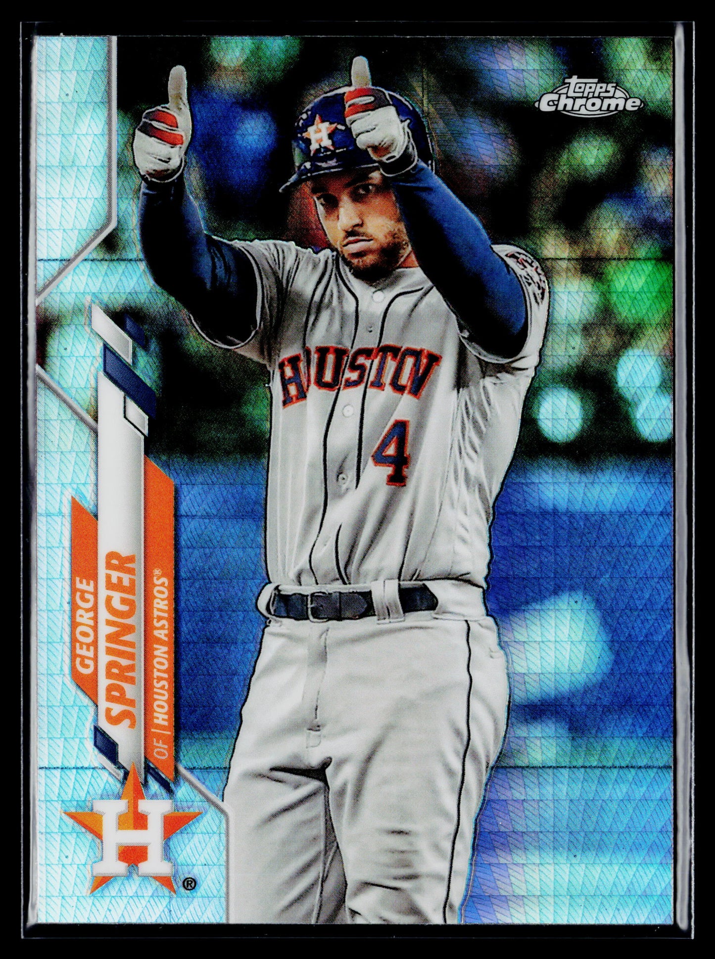 2020 Topps Chrome George Springer Prism Refractor #194