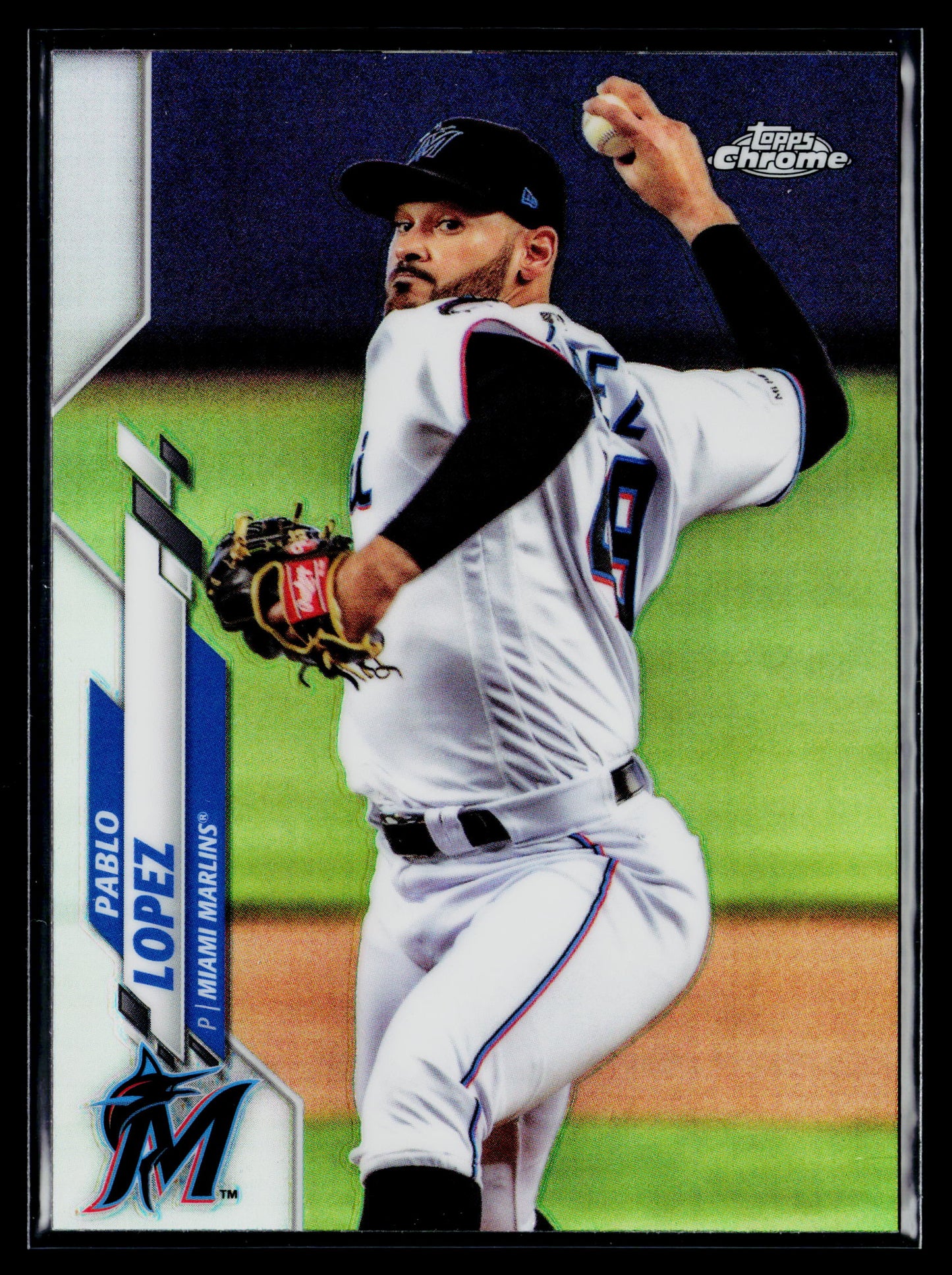 2020 Topps Chrome Pablo Lopez Refractor #152