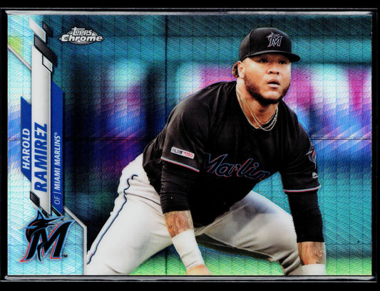 2020 Topps Chrome Harold Ramirez Prism Refractor #106