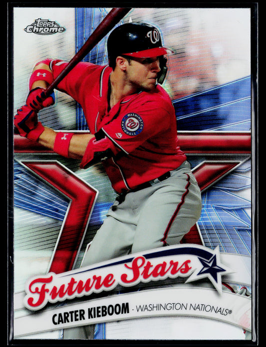 2020 Topps Chrome Carter Kieboom Future Stars #FS-6