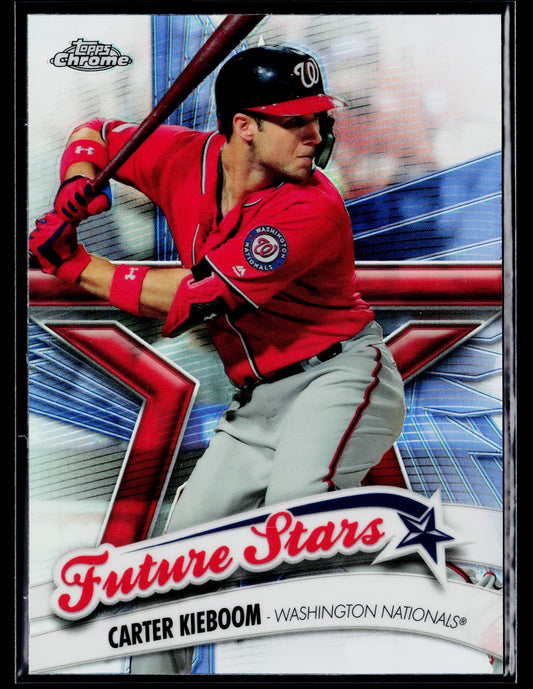 2020 Topps Chrome Carter Kieboom Future Stars #FS-6