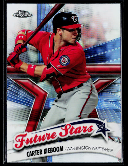 2020 Topps Chrome Carter Kieboom Future Stars #FS-6
