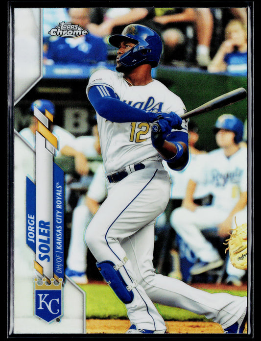 2020 Topps Chrome Jorge Soler Refractor #20