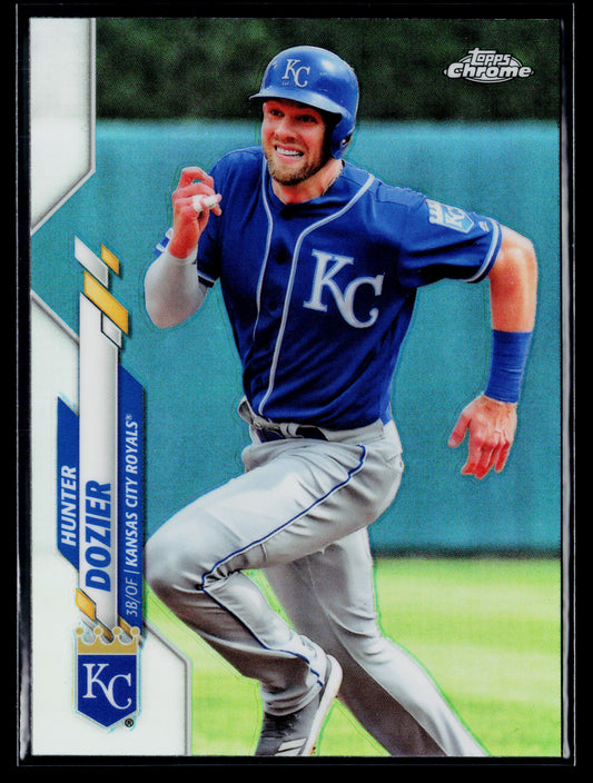 2020 Topps Chrome Hunter Dozier Refractor #63
