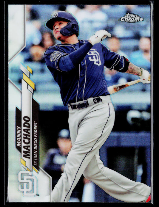 2020 Topps Chrome Manny Machado Refractor #76