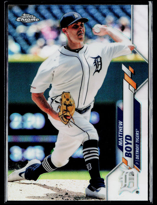 2020 Topps Chrome Matthew Boyd Refractor #74