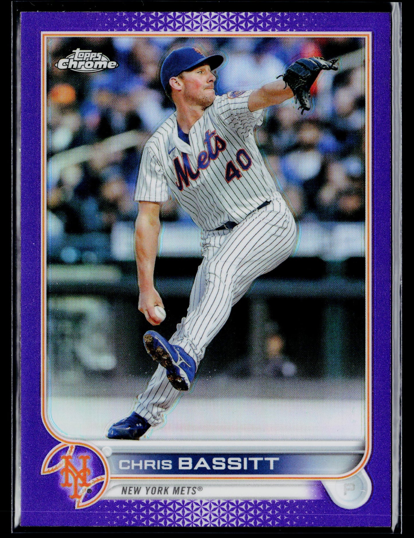2022 Topps Chrome Update Chris Bassitt Purple #USC179