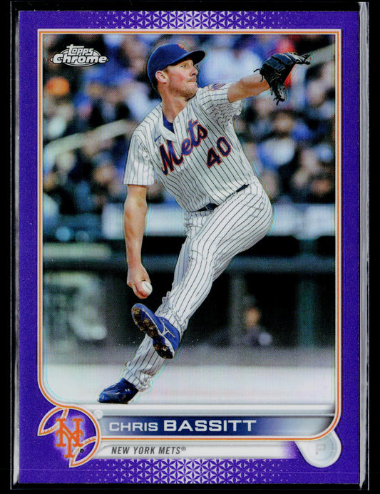 2022 Topps Chrome Update Chris Bassitt Purple #USC179