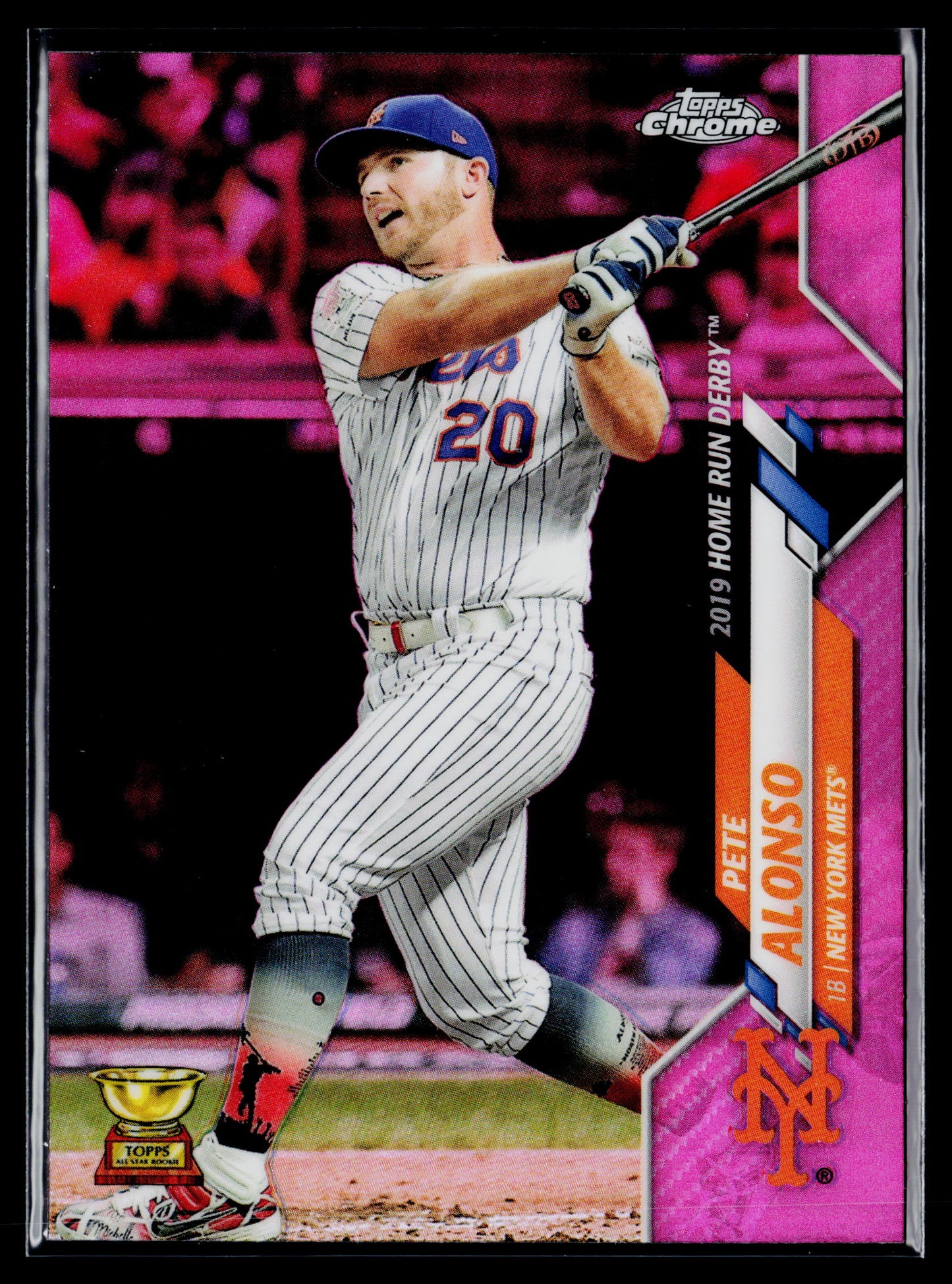 2020 Topps Chrome Update Pete Alonso Pink #U-86