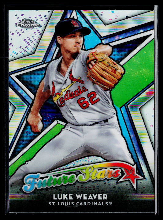 2018 Topps Chrome Luke Weaver Future Stars #FS-15