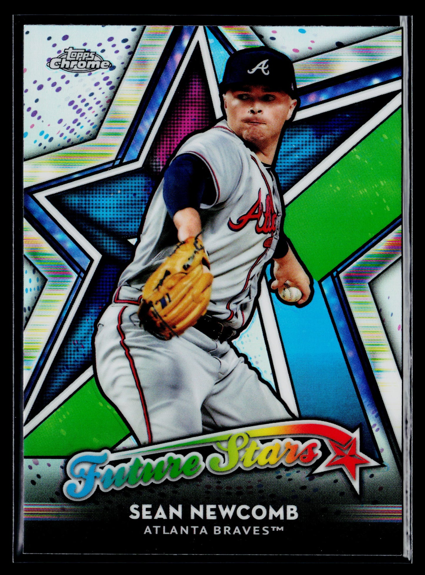 2018 Topps Chrome Sean Newcomb Future Stars #FS-4
