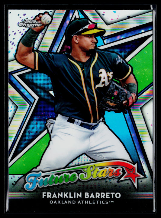 2018 Topps Chrome Franklin Barreto Future Stars #FS-8