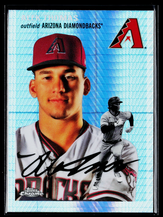 2023 Topps Chrome Platinum Anniversary Alek Thomas Prism Refractors #193