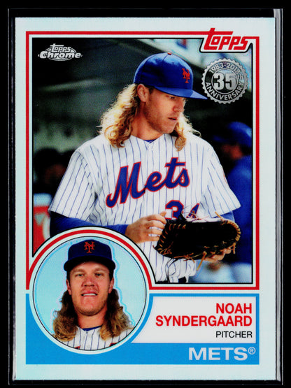 2018 Topps Chrome Noah Syndergaard 1983 Topps #83T-14