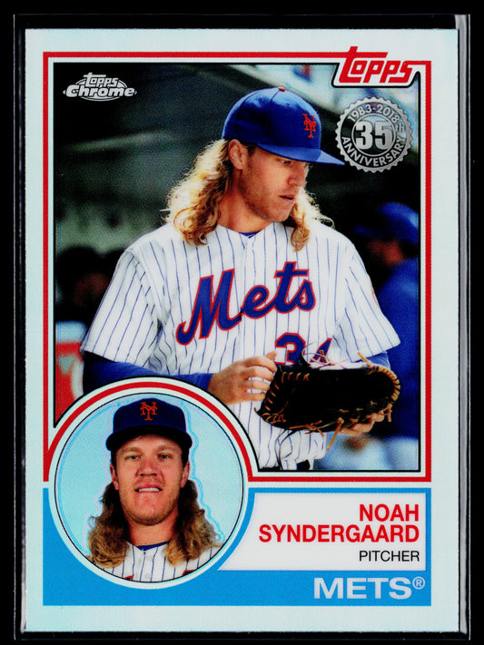 2018 Topps Chrome Noah Syndergaard 1983 Topps #83T-14