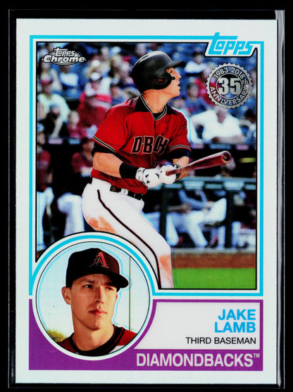 2018 Topps Chrome Jake Lamb 1983 Topps #83T-13