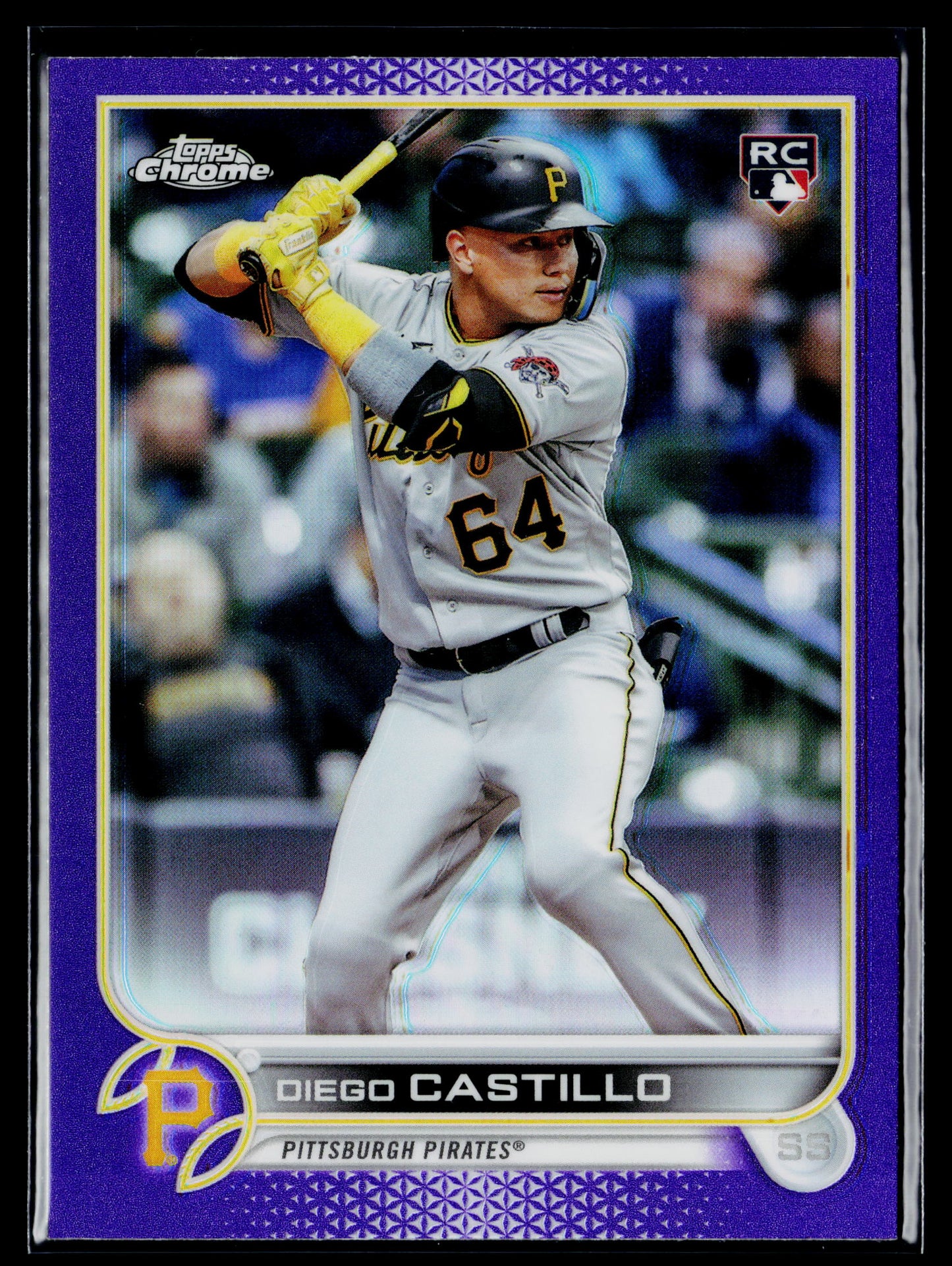 2022 Topps Chrome Update Diego Castillo Purple #USC27