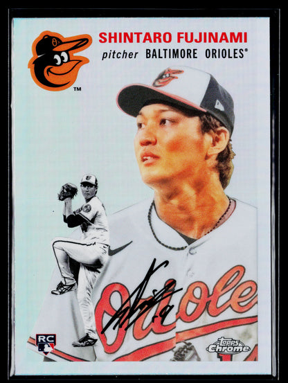 2023 Topps Chrome Platinum Anniversary Shintaro Fujinami Rookie #354