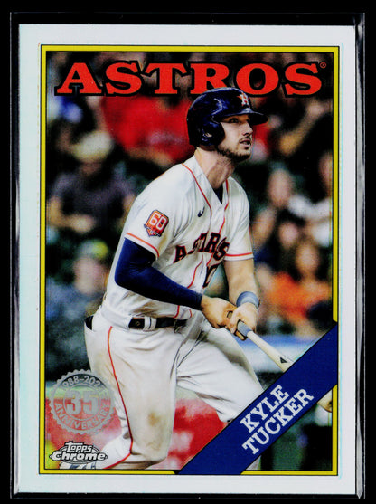 2023 Topps Chrome Kyle Tucker 1988 Topps Baseball 35th Anniversary #88BC-14