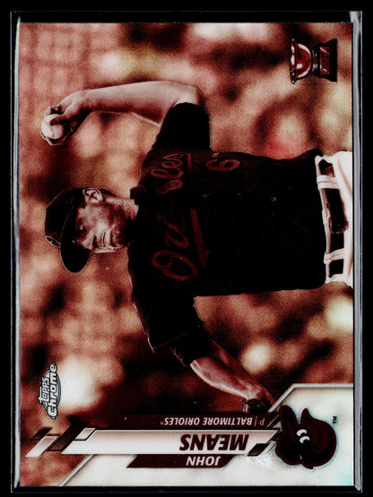 2020 Topps Chrome John Means Sepia Refractor #121